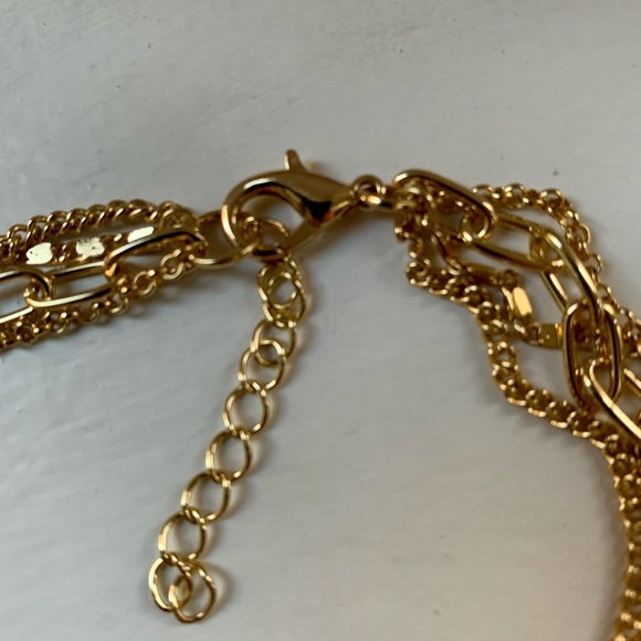 Lovely Multi Strand Necklace with Pendant and Freshwater Pearl - Picture 5 of 7